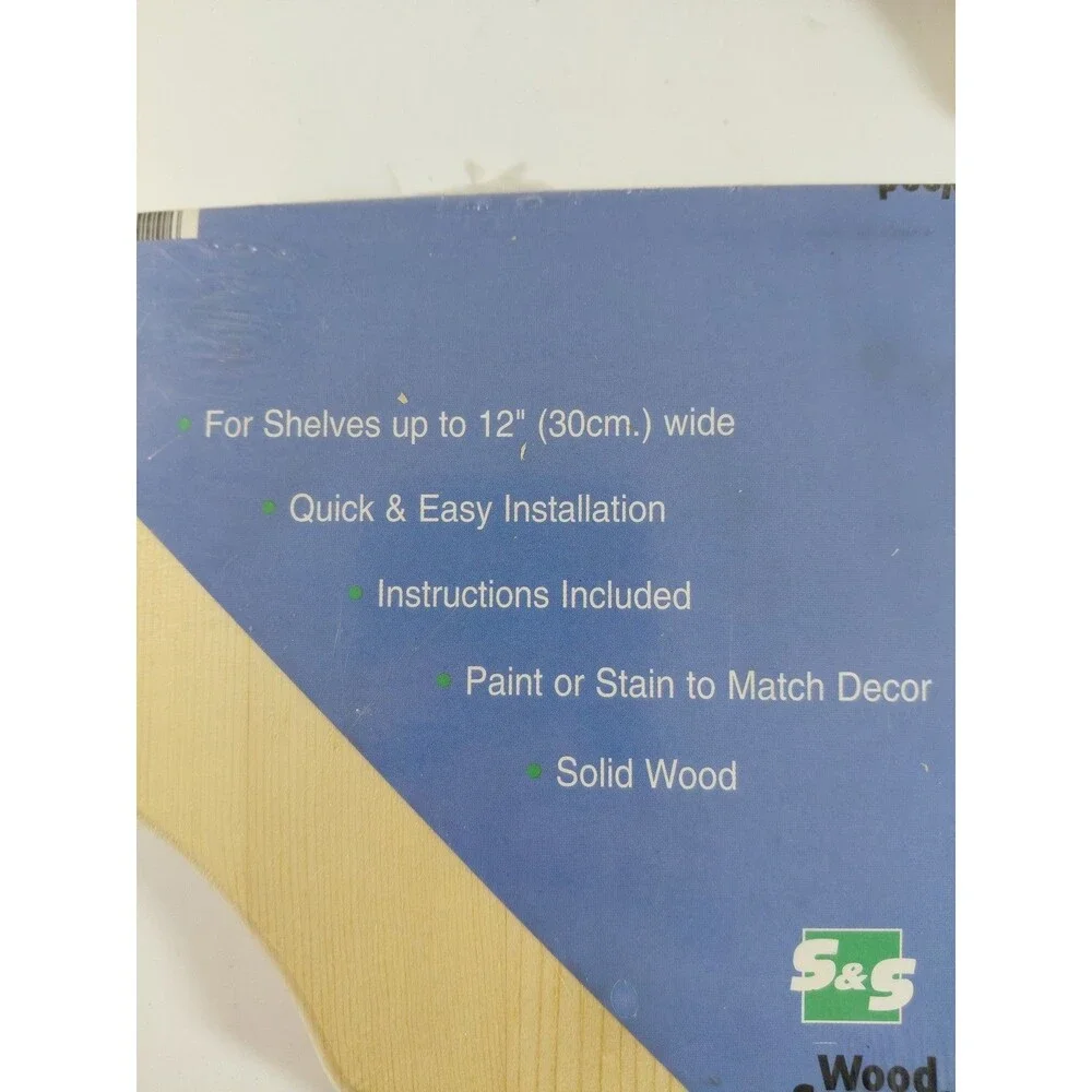 2 Pack S&S Wood Specialties 10